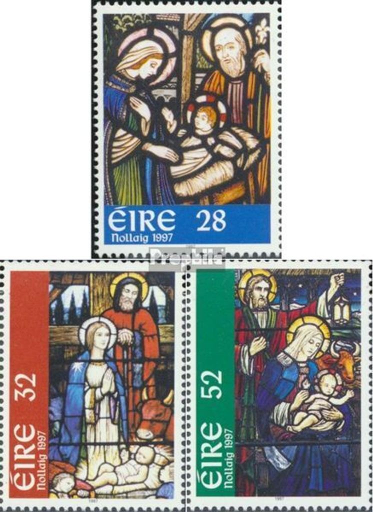 Briefmarken Irland 1997 Mi 1030-1032 (kompl.Ausg.) postfrisch Weihnachten