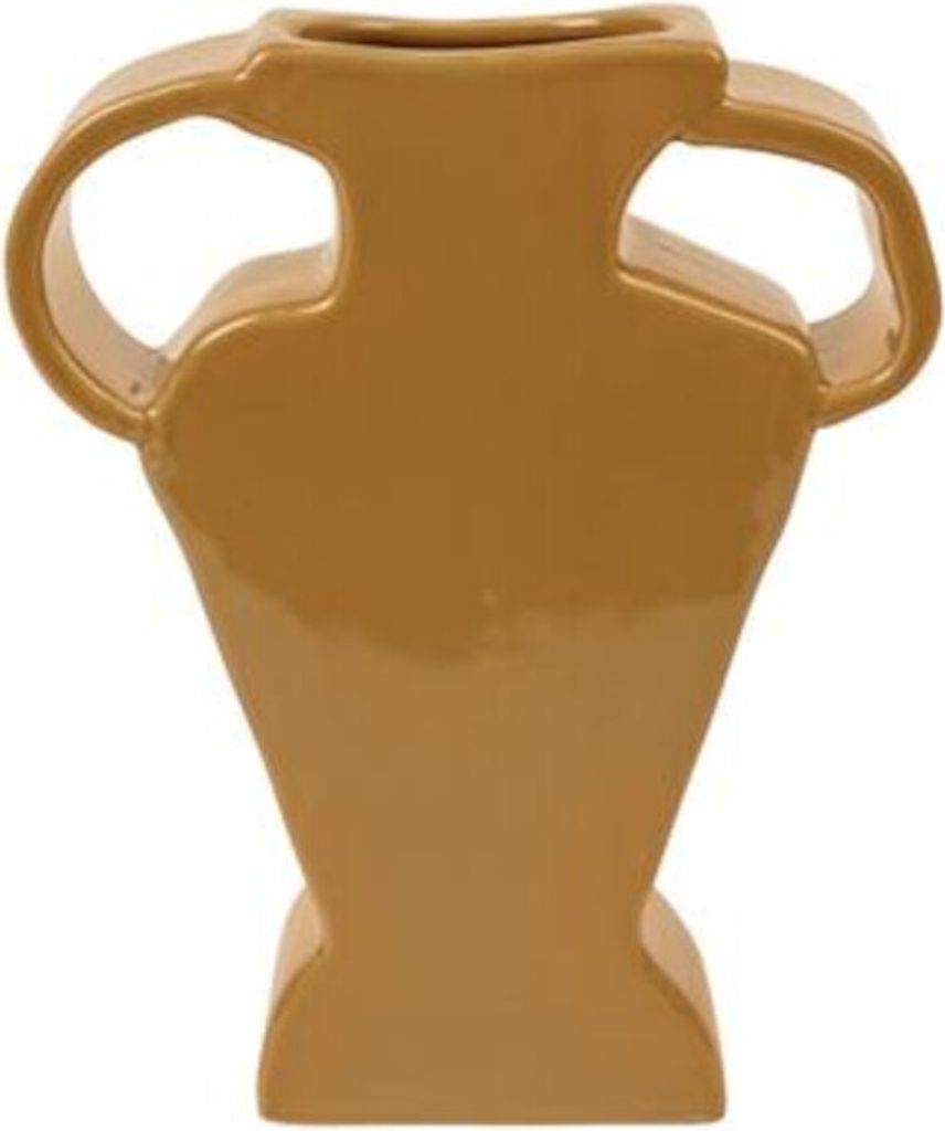 Broste Copenhagen Etta Vase Cinnamon Sand 24x8x30cm