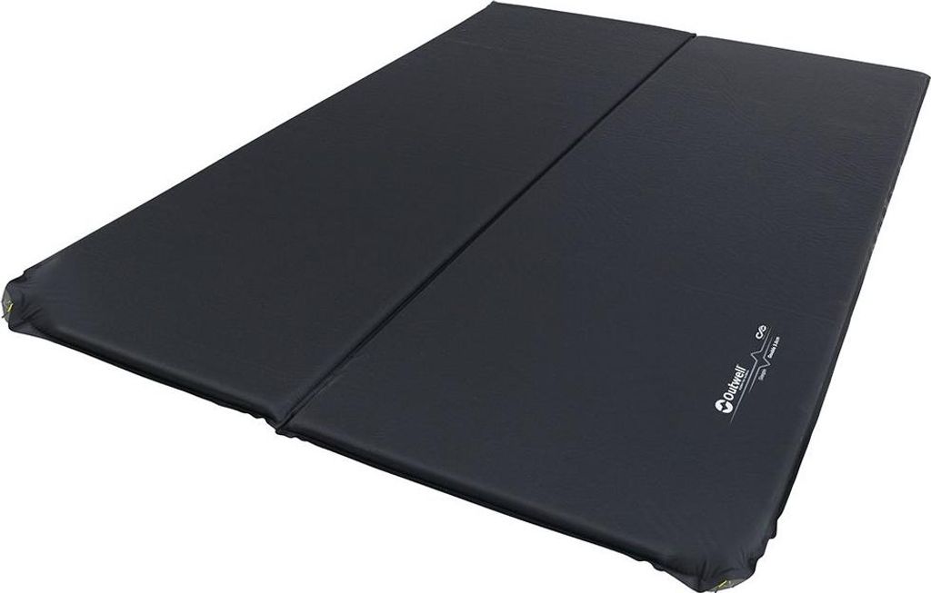 Outwell Sleepin Doppel-luftbett Schwarz 183 x 120 x 5 cm Schwarz 183 x 120 x 5 cm