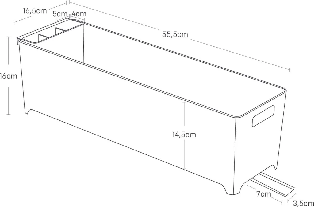 Scolapiatti Slim Yamazaki Tower Nero 55cm - Estetica e Funzionalità - 14