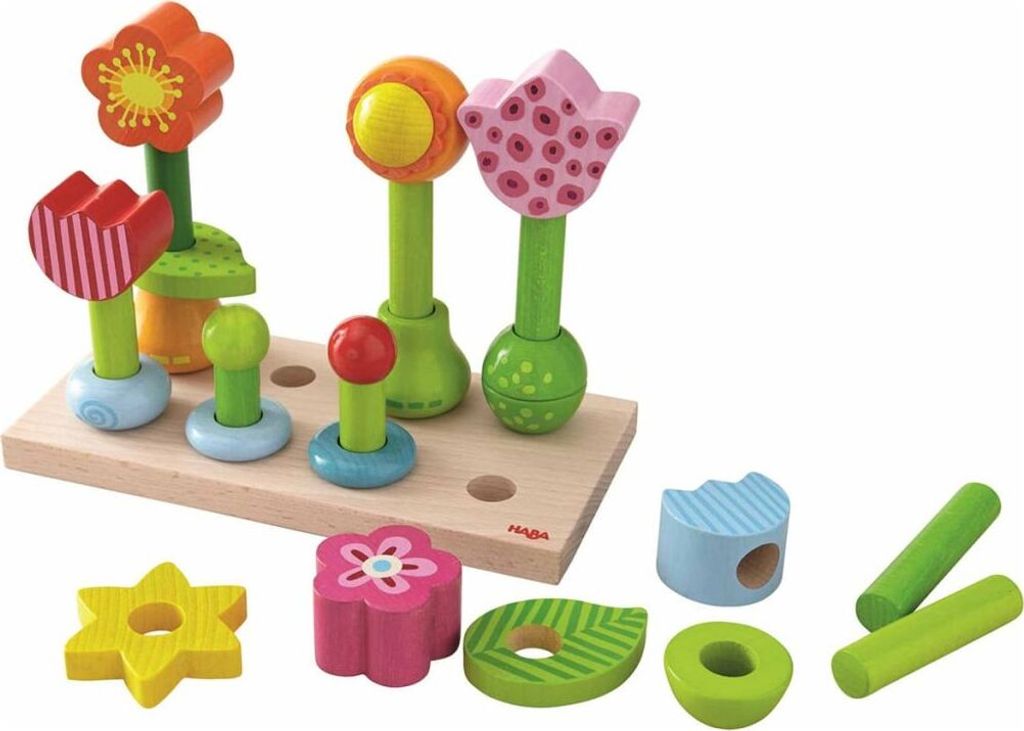 Haba HABA gioco dei chiodini giardino fiorito 1301551001 Immagine del prodotto 