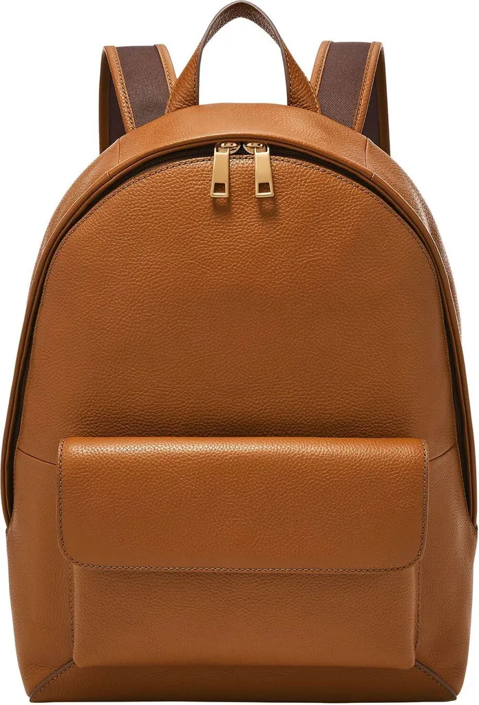 Sac à dos de ville marron clair Fossil Blaire idéal pour ordinateur