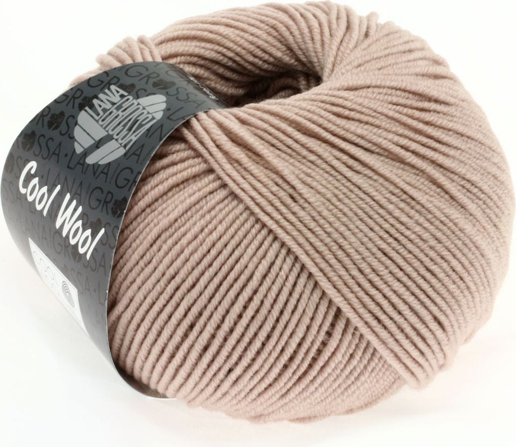 Lana Grossa COOL WOOL 50 g pflegeleichtes Strickgarn aus Produktbild 