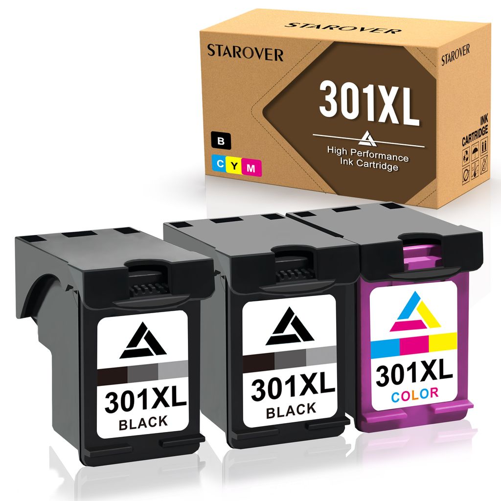3er-pack 301XL Druckerpatronen für HP 301 XL
