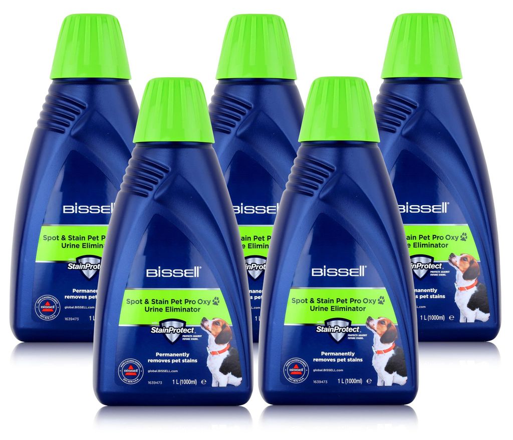 Bissell Teppich Reinigungslösung 1L für die BISSELL SpotClean (5er Pack)