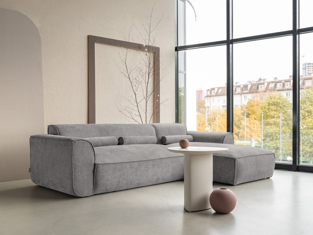 MIUFORM Flex Felix - Modulares 4-Sitzer Ecksofa - 264x154cm - Modulsofa Couch