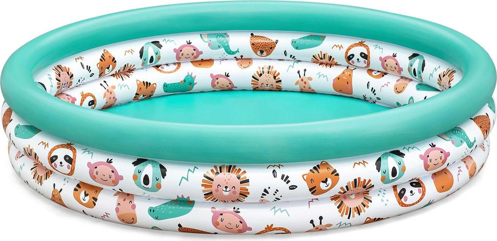 Piscina per bambini Bestway Safari Pals, gonfiabile, 122x25 Immagine del prodotto 