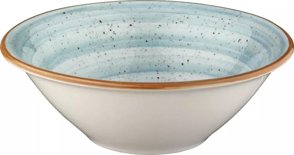 Aura Aqua Müslischale 16cm, 400ml, Porzellan, türkis, 1 Produktbild 