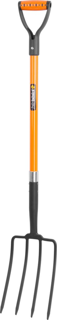 Forcone F5419, 4 denti, con manico a D, fibra di vetro Immagine del prodotto 