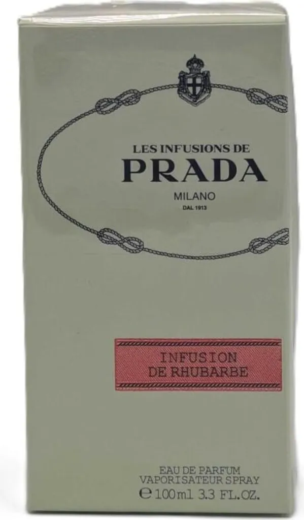 Eau de Parfum Infusion de Rhubarbe Prada 100ml - Senteur Mixte Fraîche