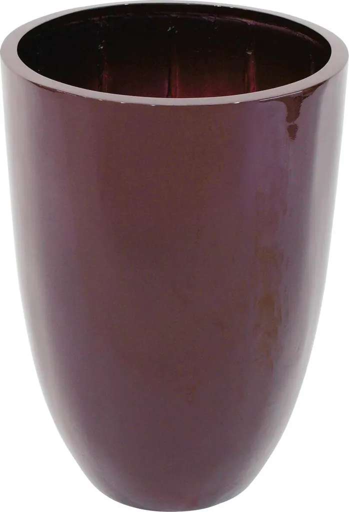 EUROPALMS LEICHTSIN CUP-49 Cache-pot Marron Brillant Design Élégant