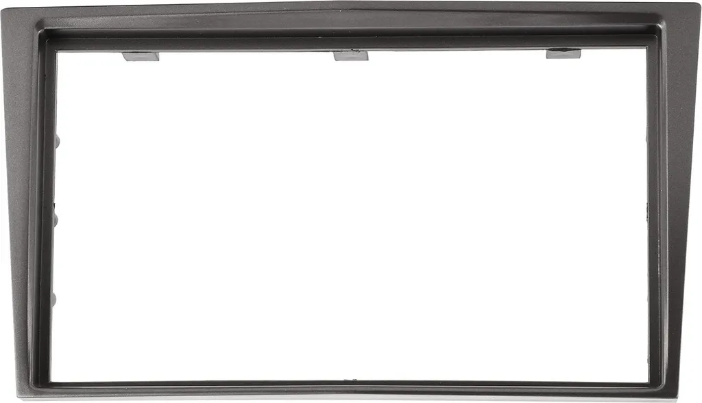 Cornice di navigazione per fascia audio 2Din Center Control Adatta per Opel Vectra/Astra/Zafira dal 2006 Grigio argento
