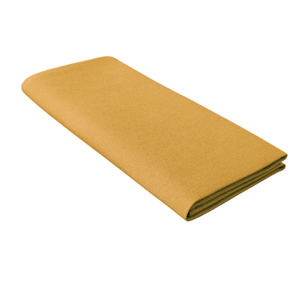 Stoffservietten, 10 Stück, Gold, 51x51cm, Treb SP