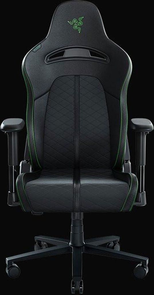 RAZER Enki X Ga­ming­stuhl, Schwarz/ Grün Produktbild 