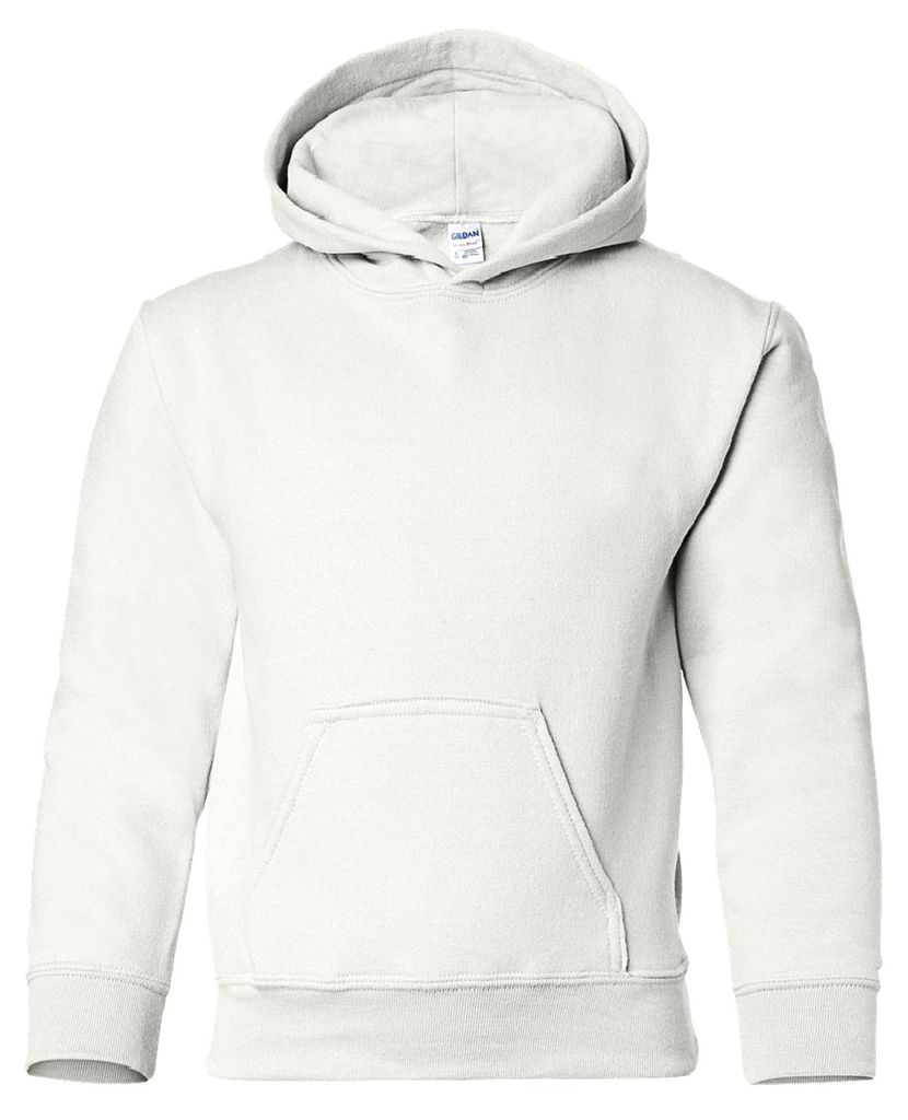 Gildan Kinder Sweatshirt mit Kapuze FK388 (XL) (Weiß)