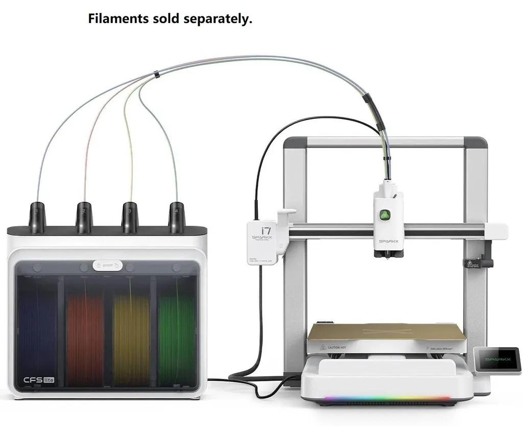 Imprimante 3D Creality SPARKX i7 Combo Idéale pour Maquettes et Prototypes