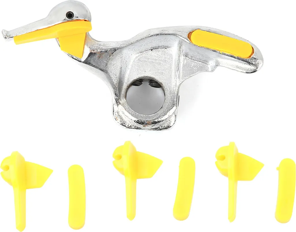 Tête de canard changeur de pneus 28mm en acier inoxydable avec patins