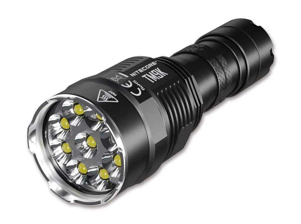 Lampe de Recherche Nitecore TM9K Pro Idéale pour Sauvetage et Raid