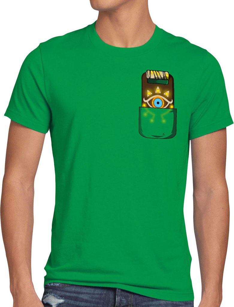 A.N.T. Sheikah Tafel Herren T-Shirt wild the breath of snes link