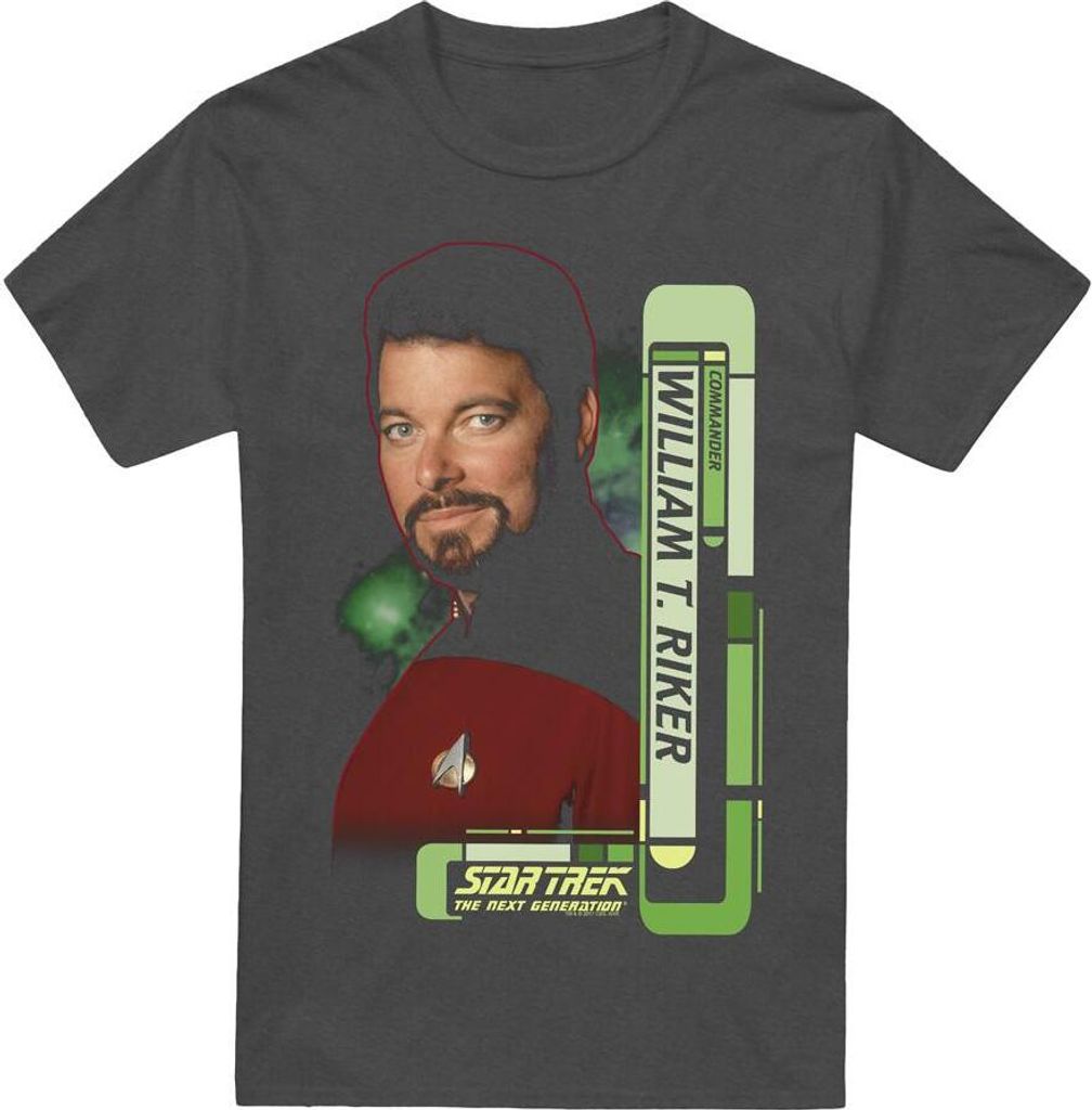 Star Trek - T-Shirt für Herren/Damen Uni TV18152 (S) (Holzkohle)