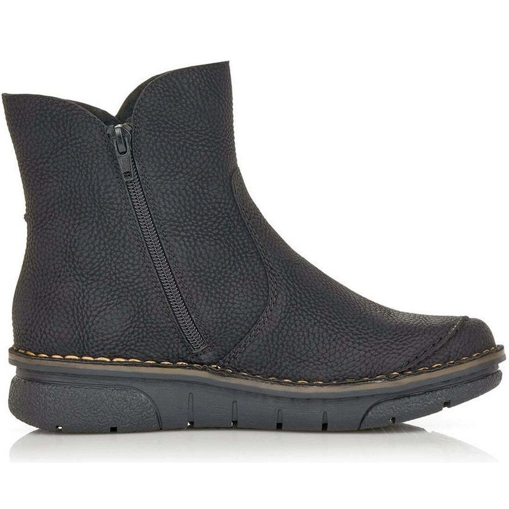 Rieker Damen Stiefeletten 73364-00 Farbe: Schwarz Größe: 36
