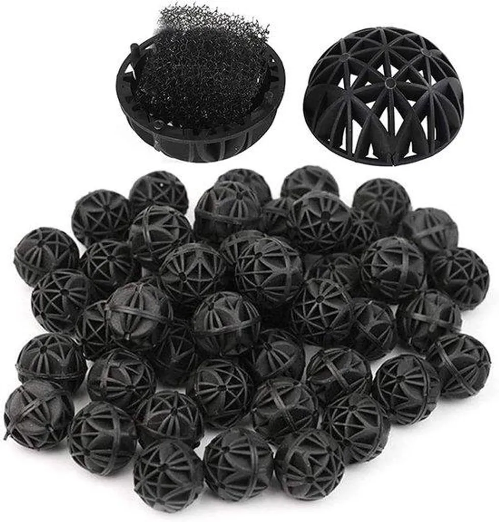 Filtration biologique 16 mm pour aquarium et fontaine : eau claire garantie