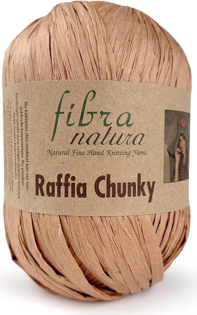 Himalaya Fibra Natura Raffia Chunky (100g/120m) 100% Produktbild 