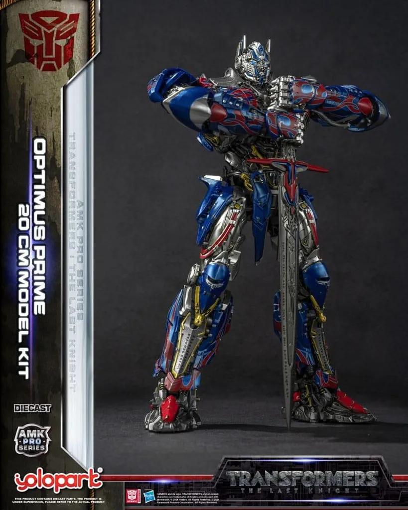 Optimus Prime AMK Pro Series Transformers Figurine Articulée 20cm - 5