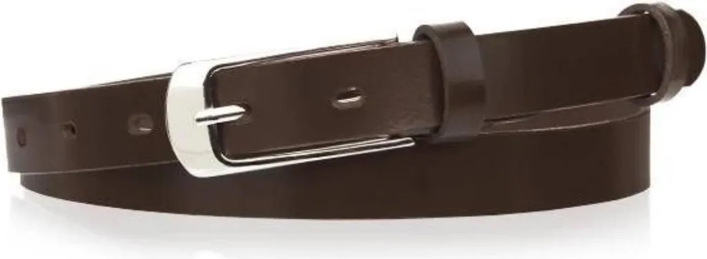 Cintura Betlewski DW20 Vera Pelle Marrone Scuro - Accessorio Uomo Elegante