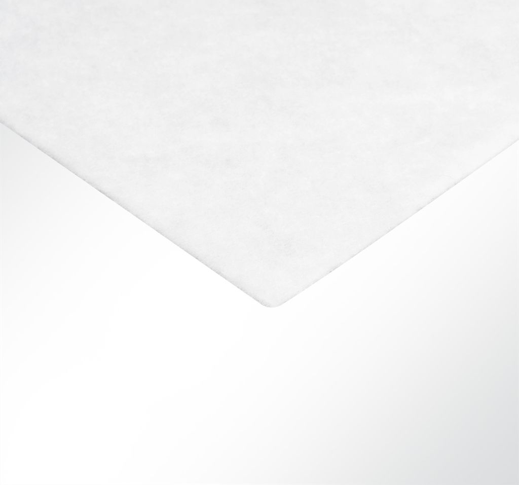 LYSEL Kaschierte Polsterwatte klettfähig weiß 100g/m² Breite 150cm