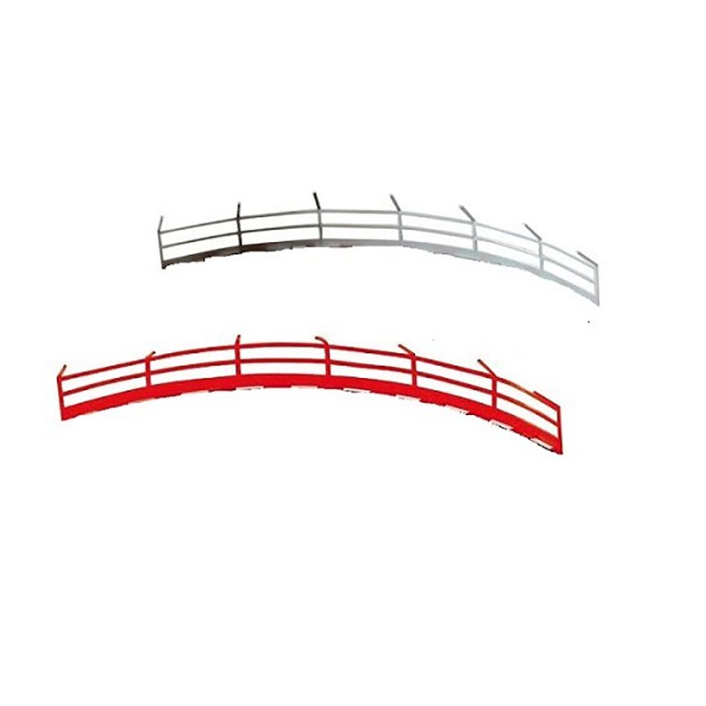 Set De 10 Barandillas De Juguete Carrera – Recambio Para Pistas Go!!! Y Digital 1:43, Multicolor, Material Duradero
