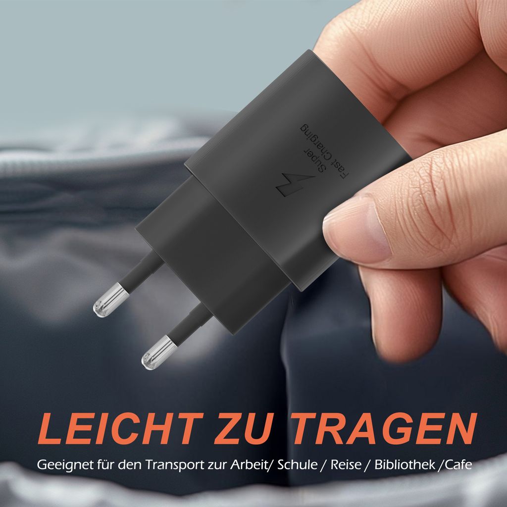 NeUe Dawn 25W USB C Ladegerät für Samsung Galaxy S25 S24 Produktbild 4