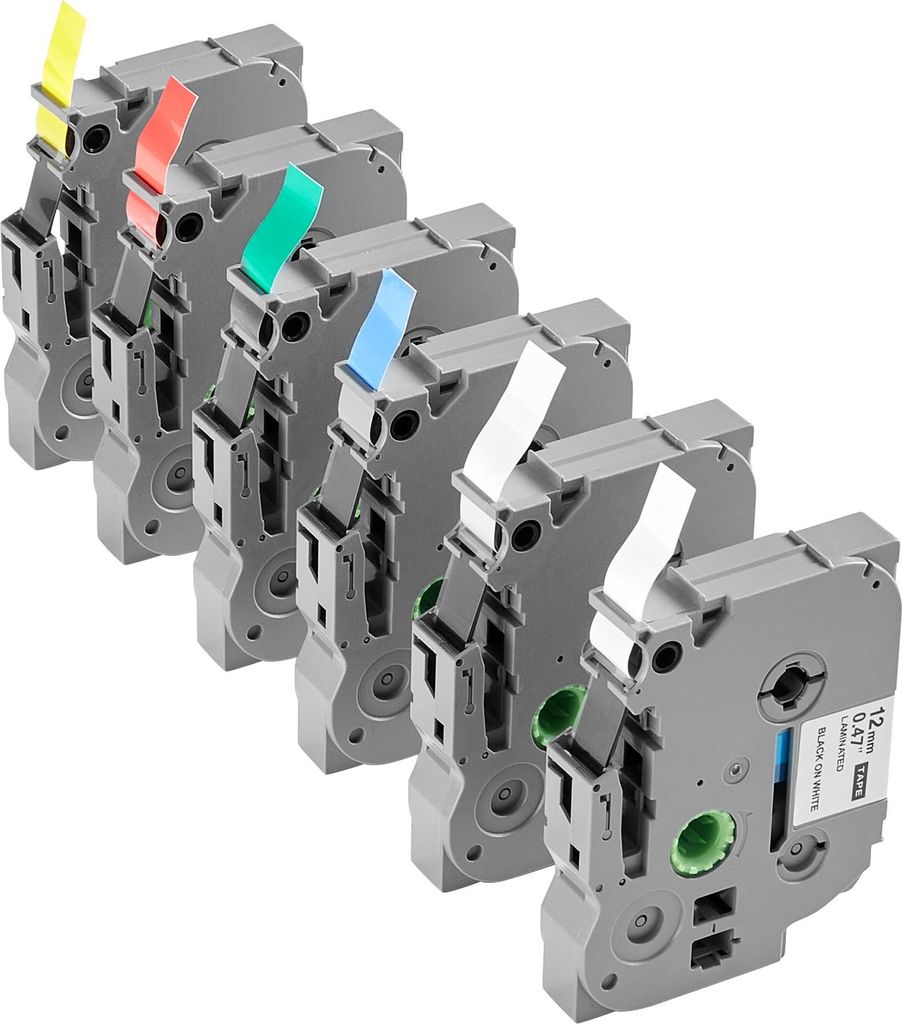 VEVOR Schriftand, 6er-Pack, 12 mm, farbig, kompatibel mit Produktbild 