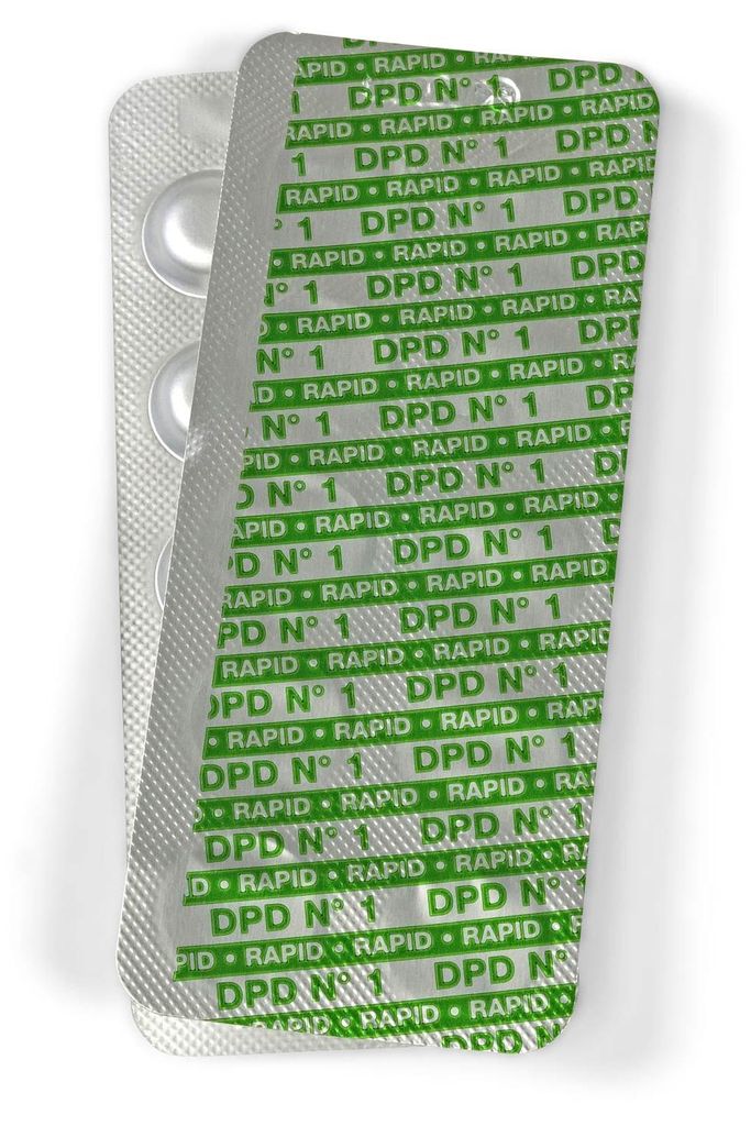 50 Stk. DPD 1 Rapid Tabletten für Pooltester Chlor (5 Produktbild 
