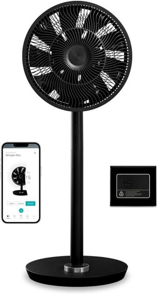 Ventilatore da terra regolabile per soggiorno e camera da Immagine del prodotto 
