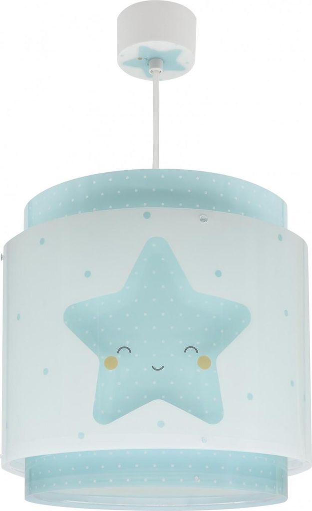 Kinderzimmer Deckenlampe Stern Baby Dreams mit transparentem Doppelschirm und Lichtdiffusor
