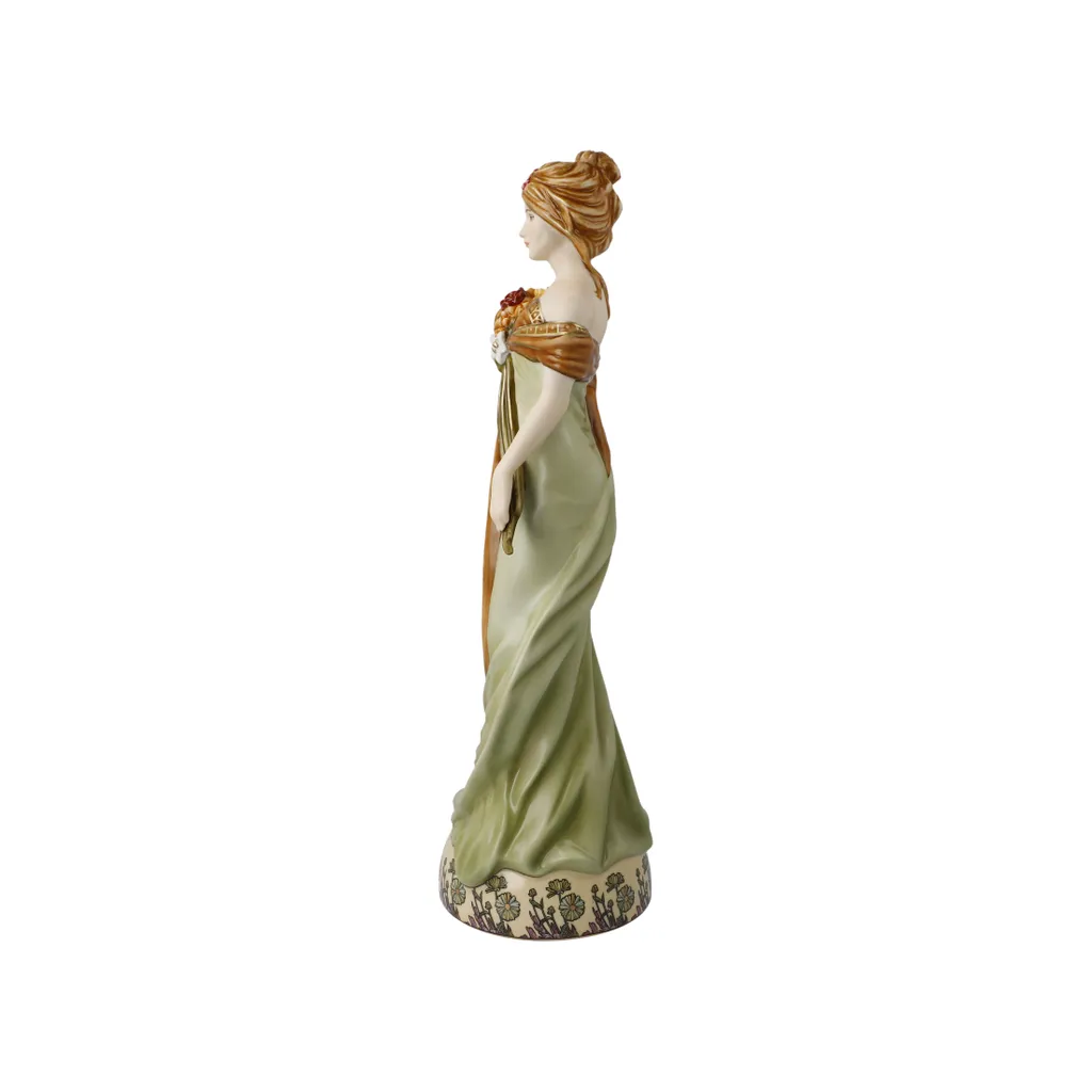 Objet de collection Mucha Printemps Goebel : Idée Cadeau Art de Luxe - 4