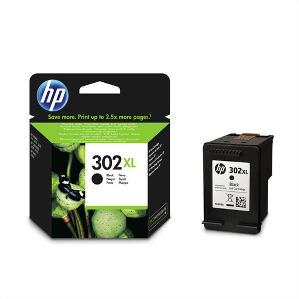 Cartuccia di stampa HP 302XL nero (F6U68AE) Immagine del prodotto 
