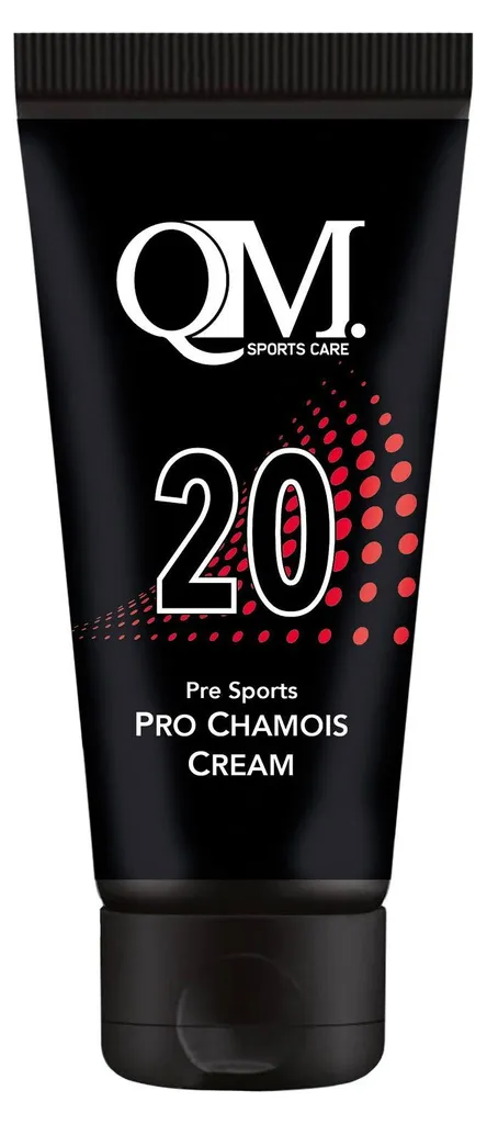 Crème Chamois QM Sportscare 20 - Formule 150ml Anti-Irritation Siège