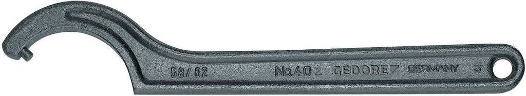GEDORE 40 Z 95-100 Hakenschlüssel, DIN 1810 Form B, 95-100 mm, 6337470