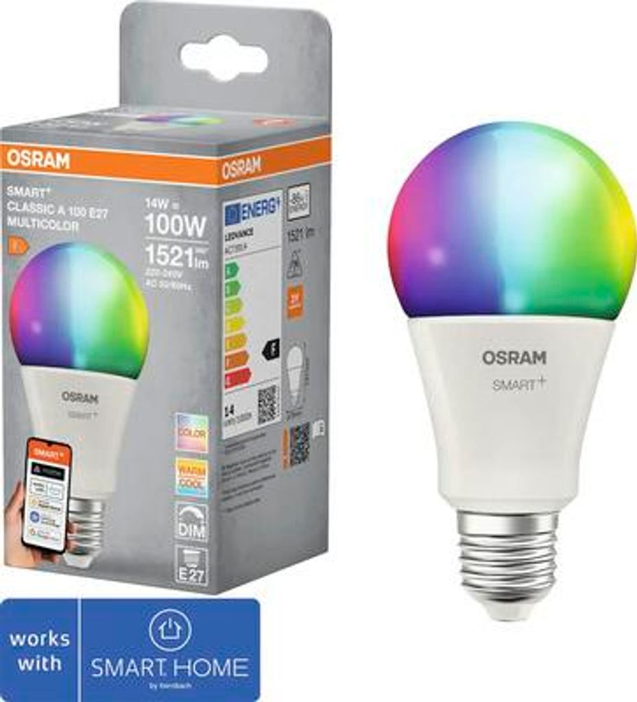 Inteligentná Žiarovka Ledvance Smart+ Rgb 14.0W 1521Lm Obrázok produktu 