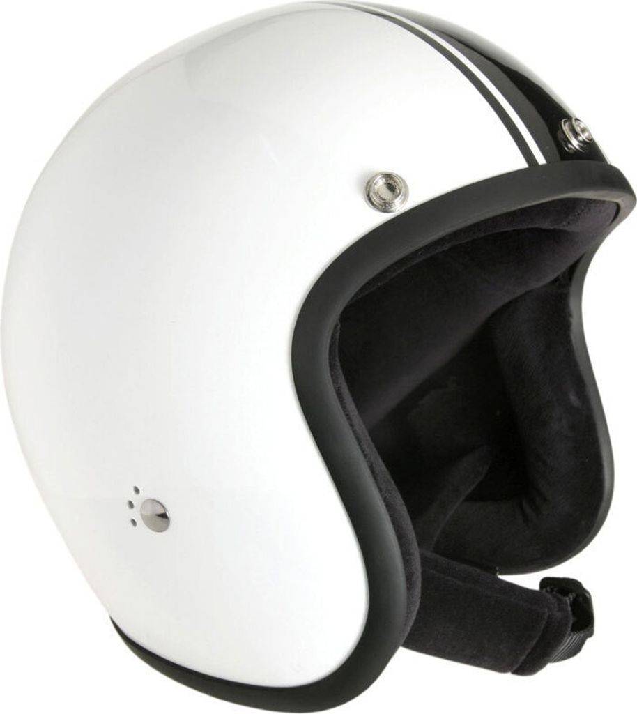 Bandit Jet Classic prilba, biela/čierna, L (59/60) Obrázok produktu 