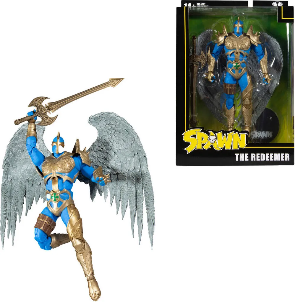 Figurine de Collection Spawn Le Rédempteur 18cm McFarlane Toys Or