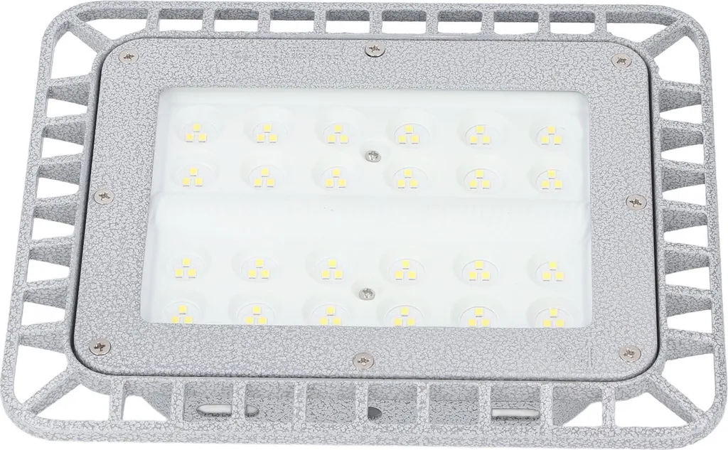 Éclairage de plafond pour entrepôt LED 50W IP66 Robuste Gris Marbre - 2