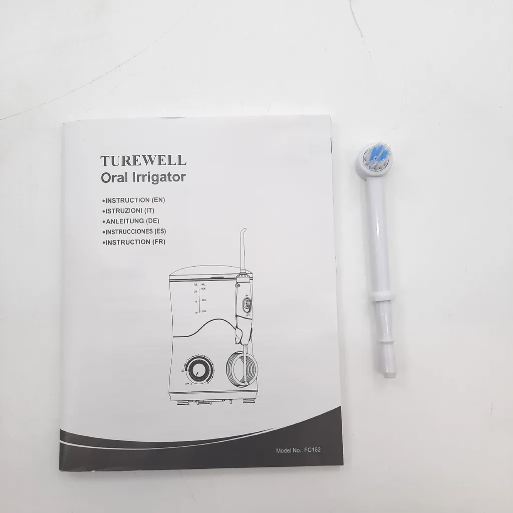 Hydropulsateur buccal à jet d'eau réglable avec 8 embouts complets - 18