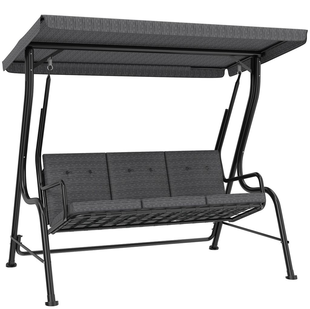 Outsunny Hollywoodschaukel 3-Sitzer Gartenschaukel Produktbild 