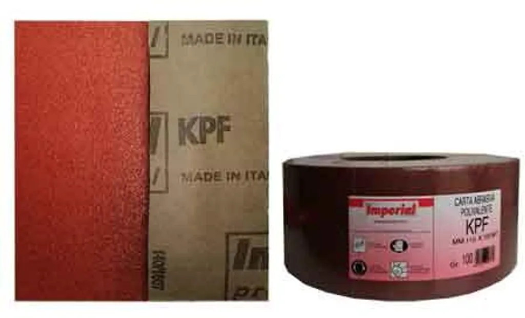 Papier abrasif pour ponceuse vibrante KPF Grain 60 rouleau 115 x 50 mm