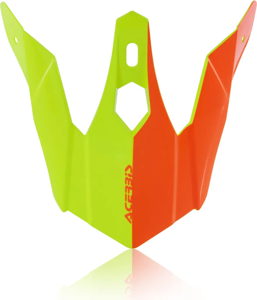 Écran Casque Acerbis Steel Junior - Traitement Anti-rayures Jaune/Or
