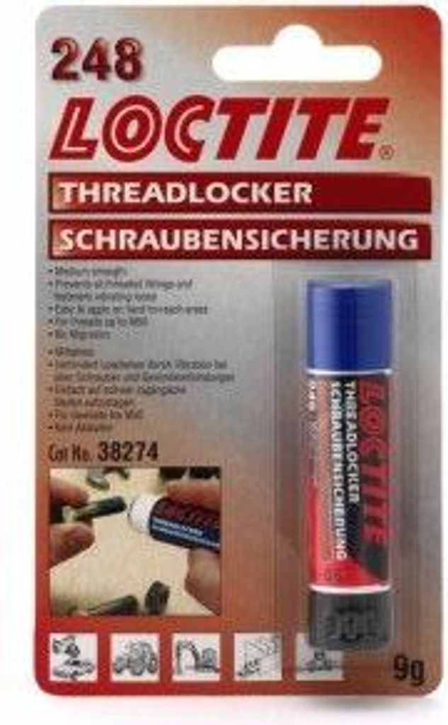 LOCTITE 243 Mittelfeste Schraubensicherung - 19g Stick