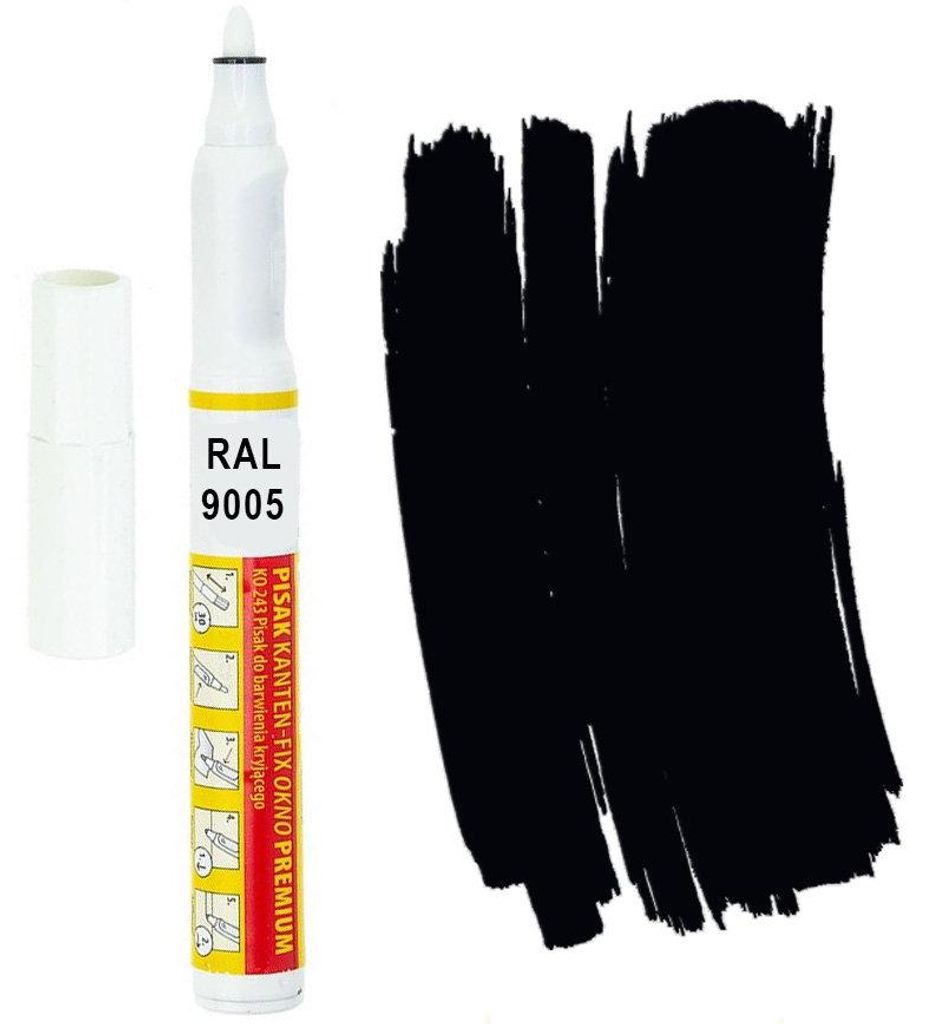 Kanten FIX RAL 9005 Tiefschwarz Retuschierstift – Fenster, Produktbild 